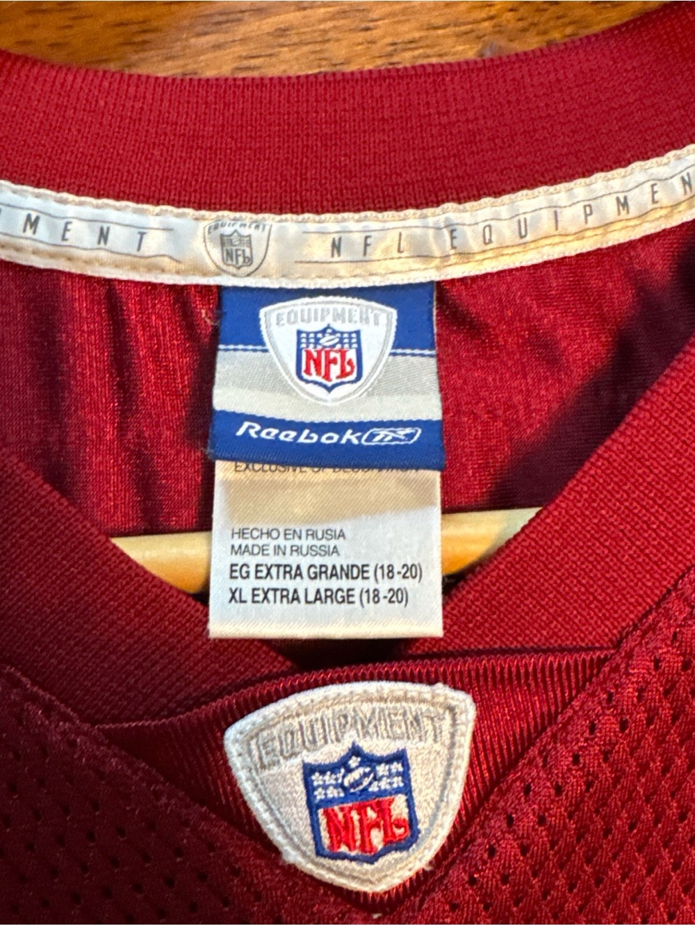 Vintage Clinton Portis Washington Redskins Jersey Reebok NFL Youth XL 18-20 #26 - Picture 4 of 6